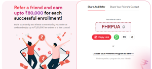 UpGrad Refer and Earn Program