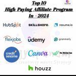 Explore the top 10 high-paying affiliate programs with global reach, ideal for job seekers, featuring products and services with high conversion rates.